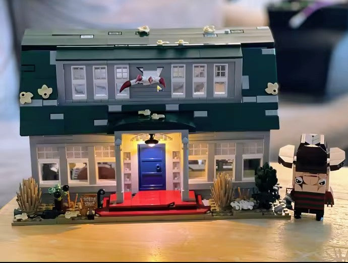 A Nightmare on Elm Street, Freddy Krueger, Nancy's house Adult building blocks set