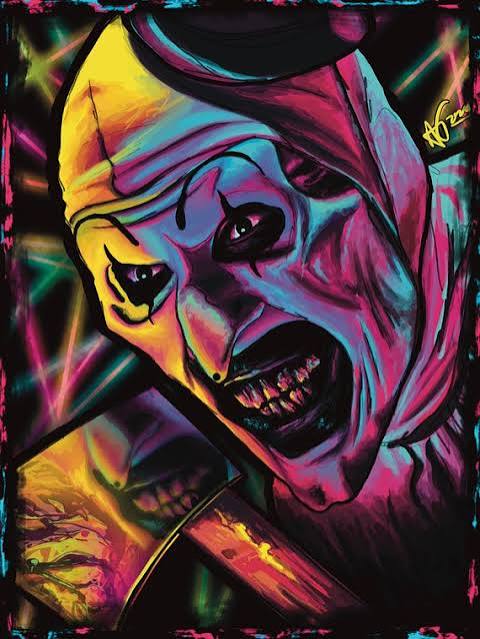 Custom wood horror characters