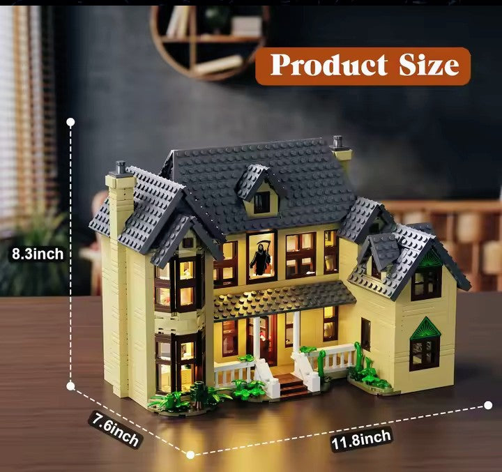 Scream House, Stew Mockers /ghost face house.