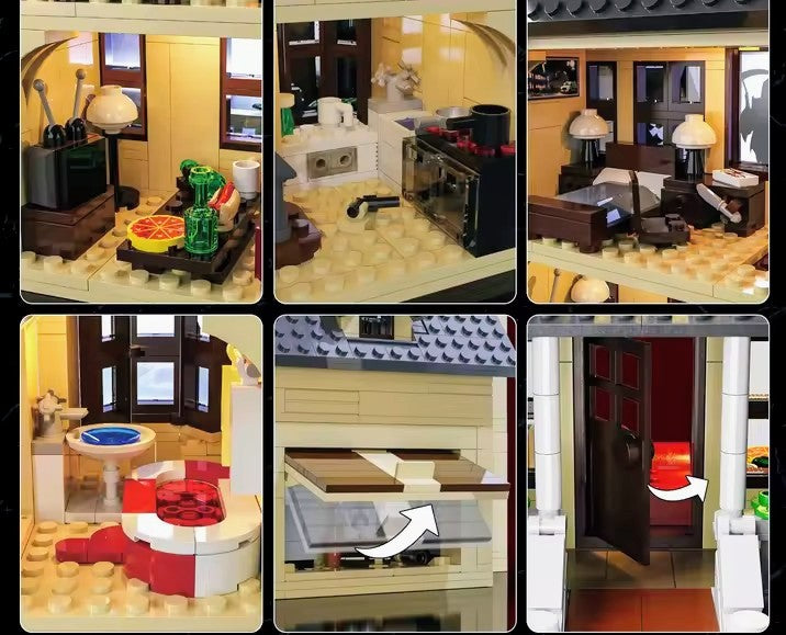 Scream House, Stew Mockers /ghost face house.